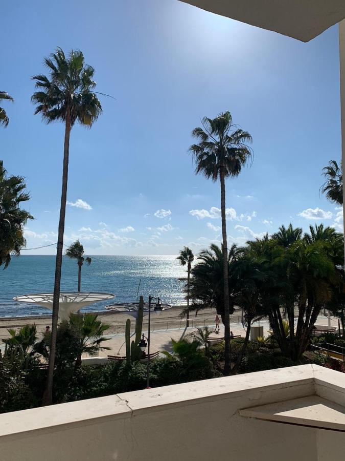 Beachfront Primera Linea De Playa En Casco Antiguo 埃斯特波纳 外观 照片