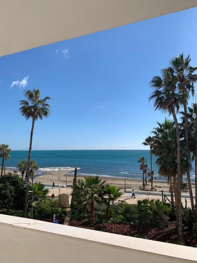 Beachfront Primera Linea De Playa En Casco Antiguo 埃斯特波纳 外观 照片